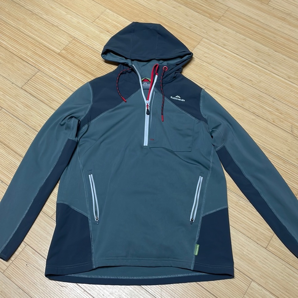 Kathmandu Escarpar Softshell Pullover Hoodie Size… - image 1